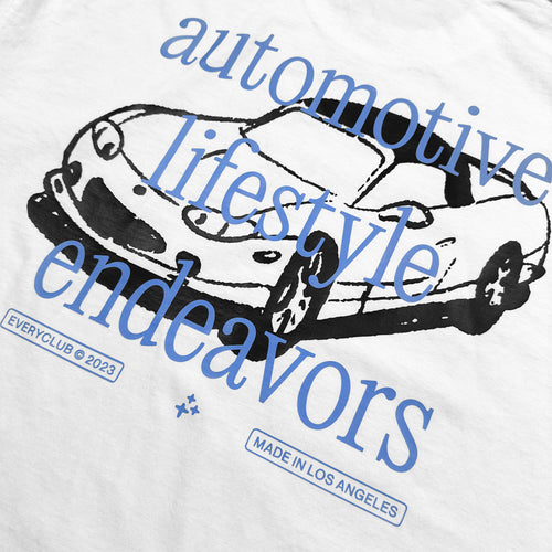 Endeavors Tee - White