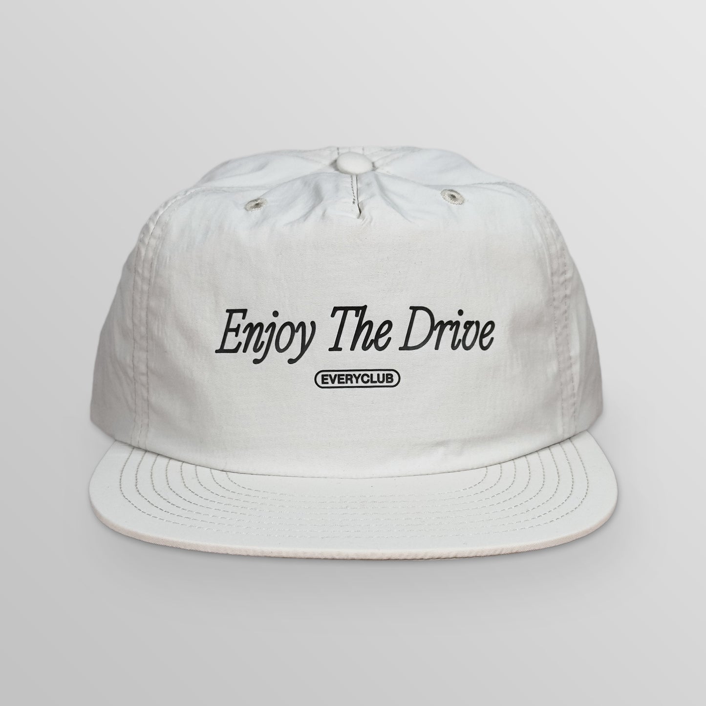 Enjoy The Drive Nylon Hat - Bone