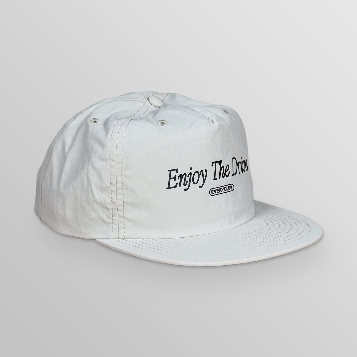 Enjoy The Drive Nylon Hat - Bone