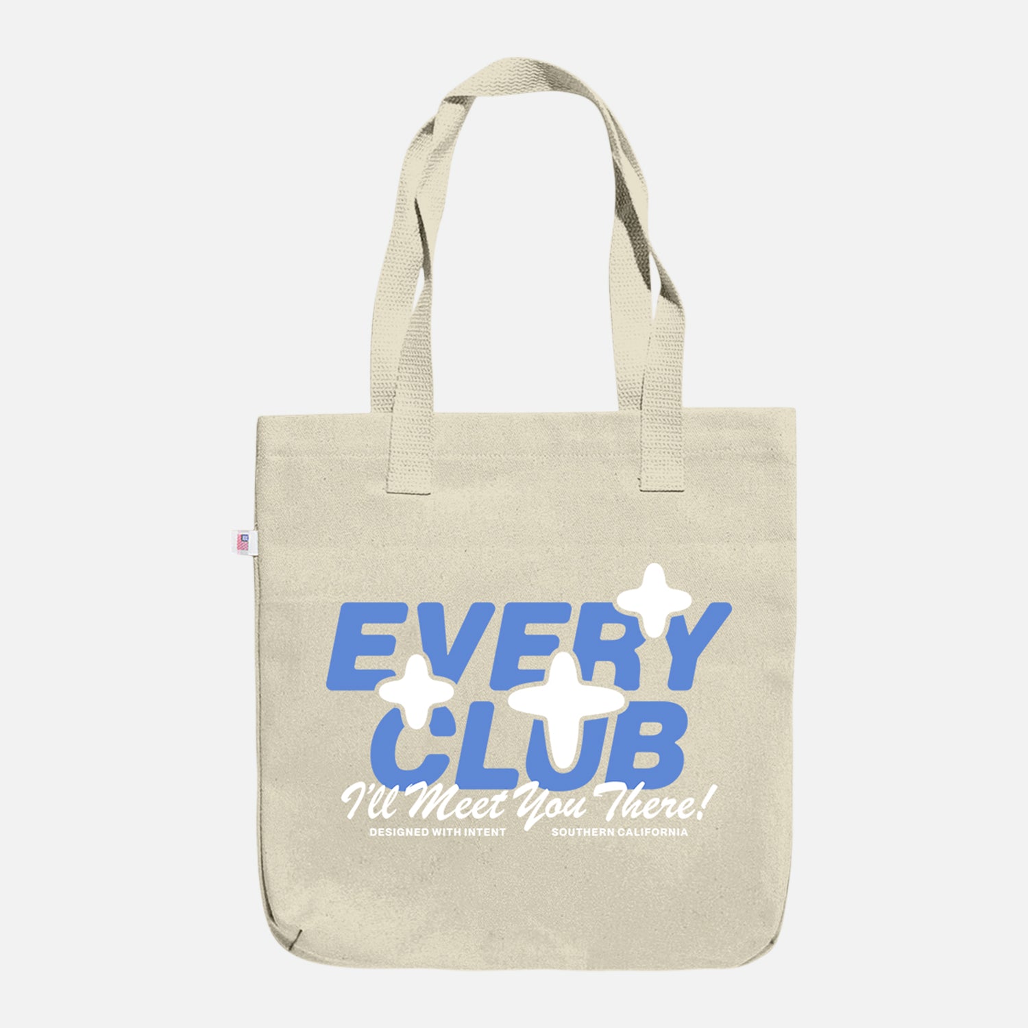 Intentions Bull Denim Tote - Natural
